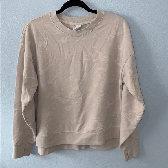 all in motion Tops - ALL IN MOTION Women’s Light Beige Crewneck Sweatshirt